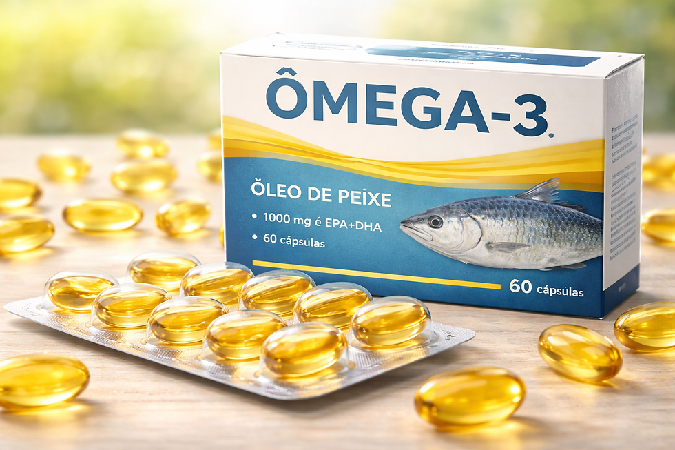 ômega 3, proteção do cérebro e do coração, prevenção em Florianópolis com médica geriatra