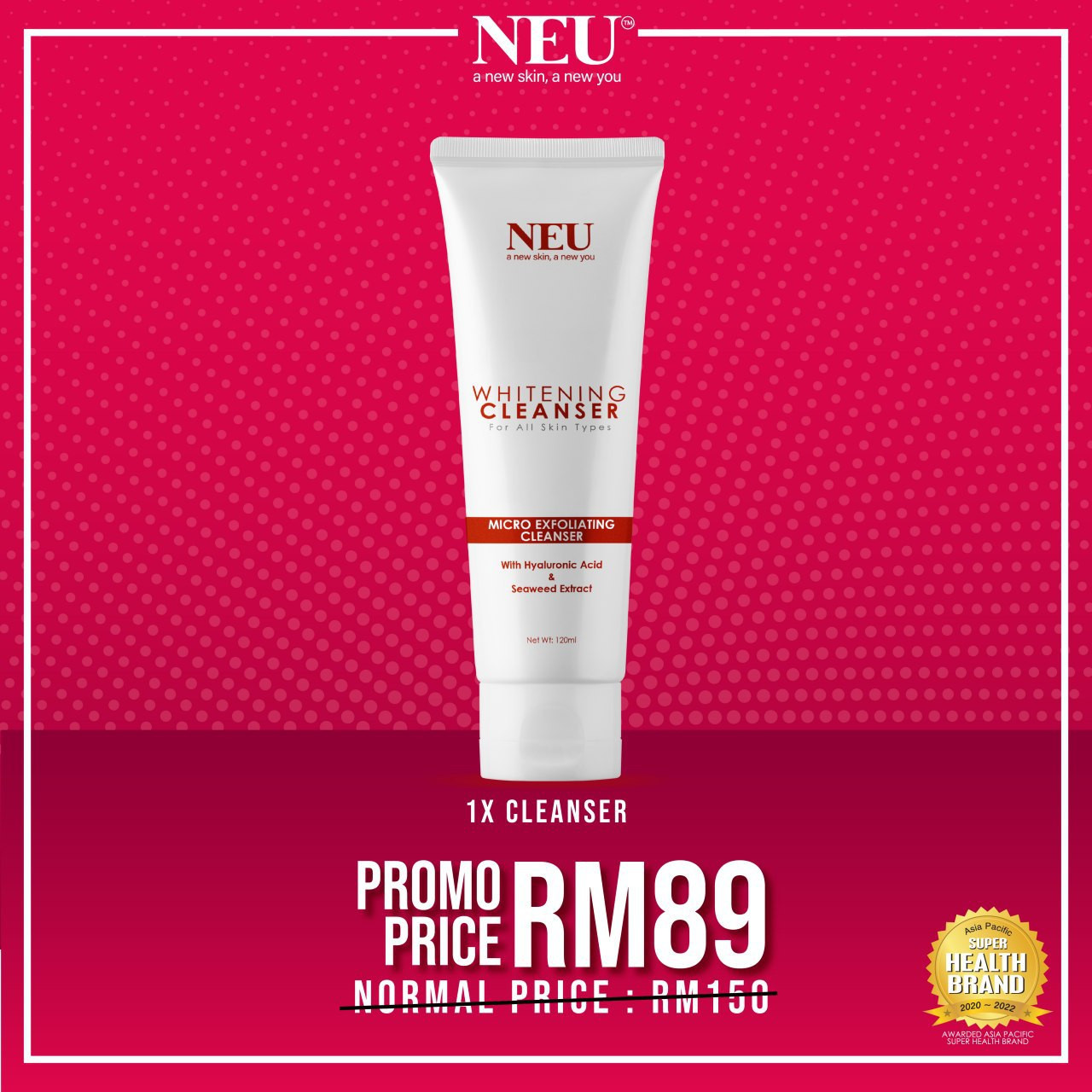 Neu Whitening Cleanser