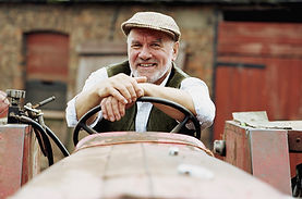 Farmer on Tractor