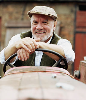 Farmer on Tractor