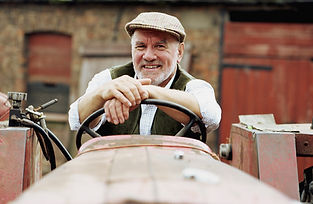 Farmer on Tractor