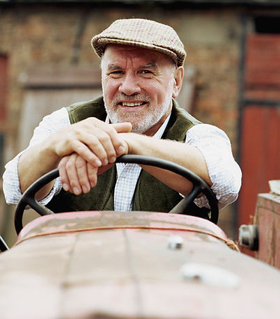 Farmer on Tractor