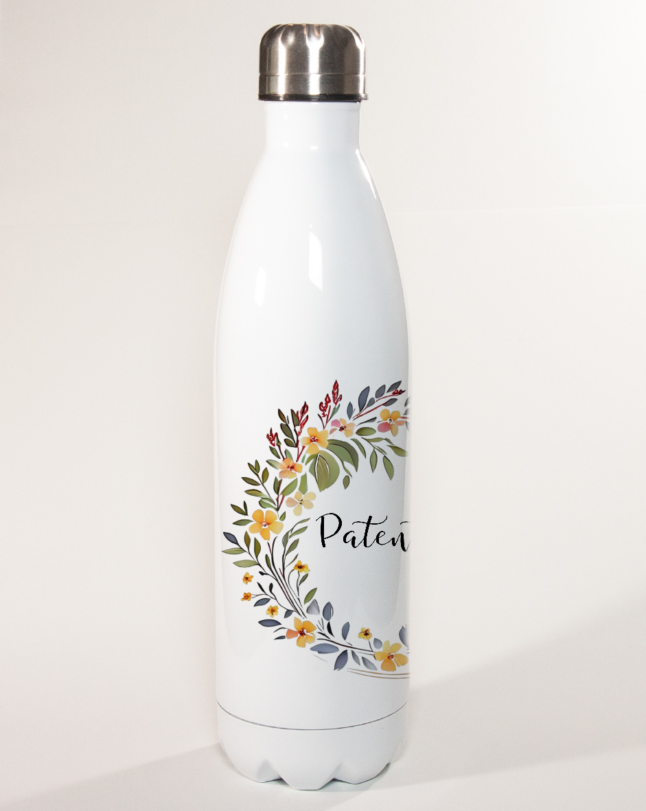 Miniaturbild: Thermosflasche „Wildblume & Goldzweig“