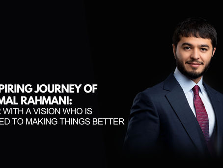 The Inspiring Journey of Haji Ajmal Rahmani: A Leader with a Vision Who Is Committed to Making Things Better