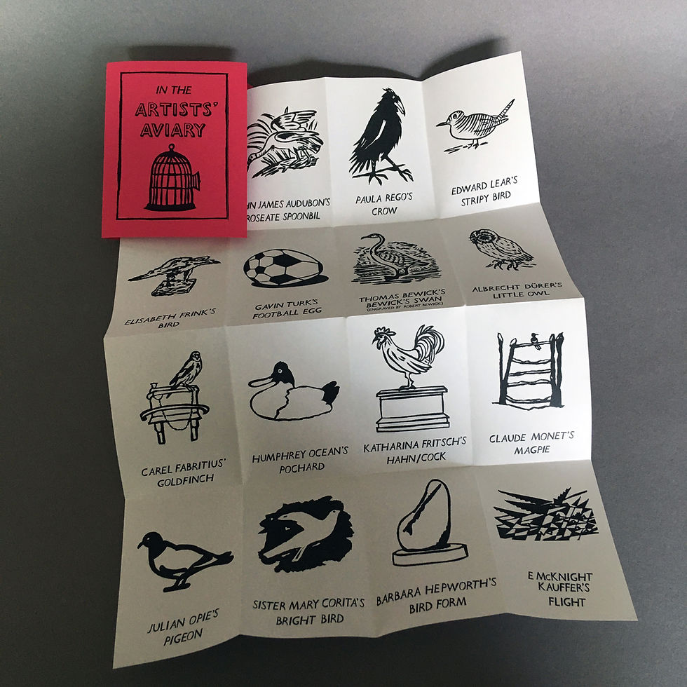 Thumbnail: IN THE ARTISTS' AVIARY