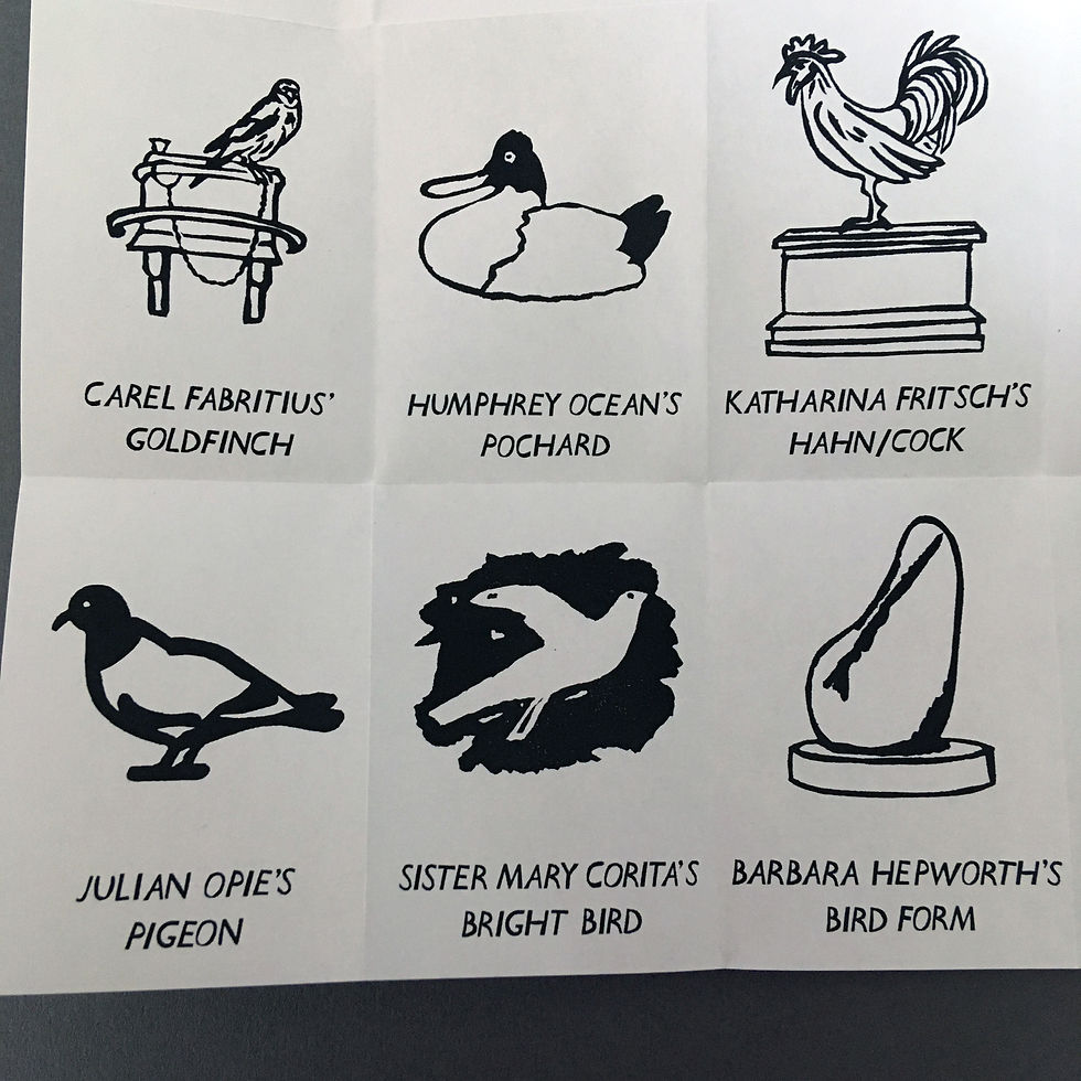 Thumbnail: IN THE ARTISTS' AVIARY