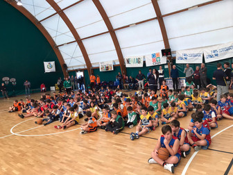 Festa del Mini Basket al Centro Sportivo le Prate con la giornata conclusiva del Trofeo 'Basket