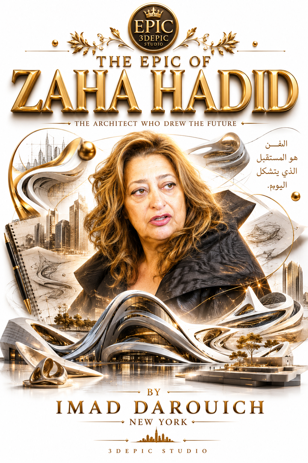زها حديد  THE EPIC OF  Zaha Hadid