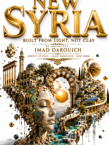 NEW SYRIA… BUILT FROM LIGHT, NOT CLAY