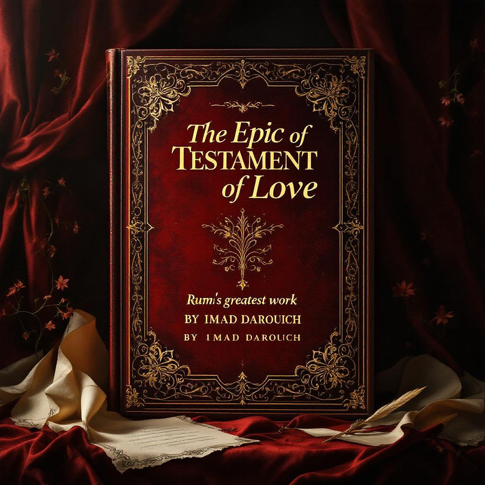 الصورة المصغرة: شهادة العشق Testament of Love قصائد صوفية مستوحاة من المثنوي لجلال الدين الروم