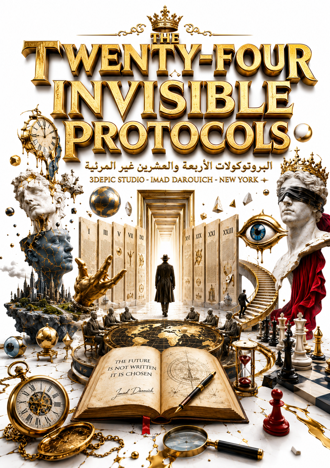 THE TWENTY-FOUR INVISIBLE PROTOCOLS البروتوكولات الأربعة والعشرين غير المرئية