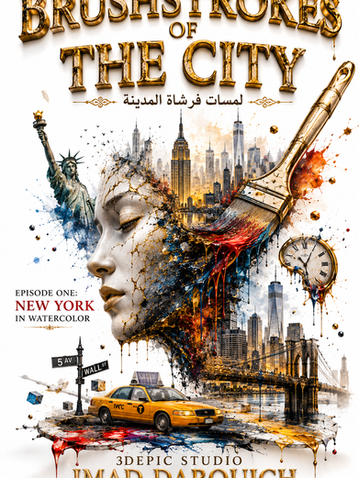 لمسات فرشاة المدينةBrushstrokes of the Cityالحلقة الأولى: نيويورك بالألوان المائيةEpisode One: New York in Watercolor