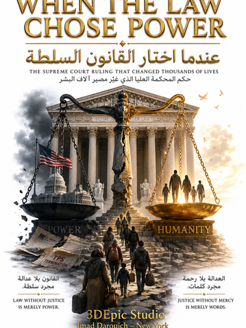 WHEN THE LAW CHOSE POWER  عندما اختار القانون السلطة
