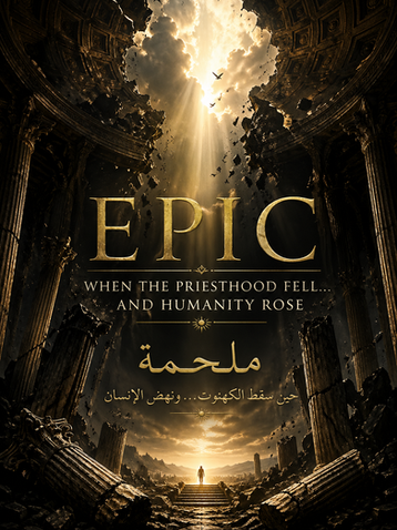Epic: When the priesthood fell… and humanity roseملحمة: حين سقط الكهنوت… ونهض الإنسان