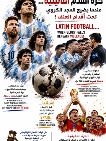Latin Football... When Legacy Betrays Its Keepers كرة القدم اللاتينية... عندما يخذل الإرثُ أصحابه