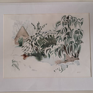 The White House in Winter £800 For Sale