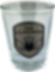 Claddagh Shot Glass front view