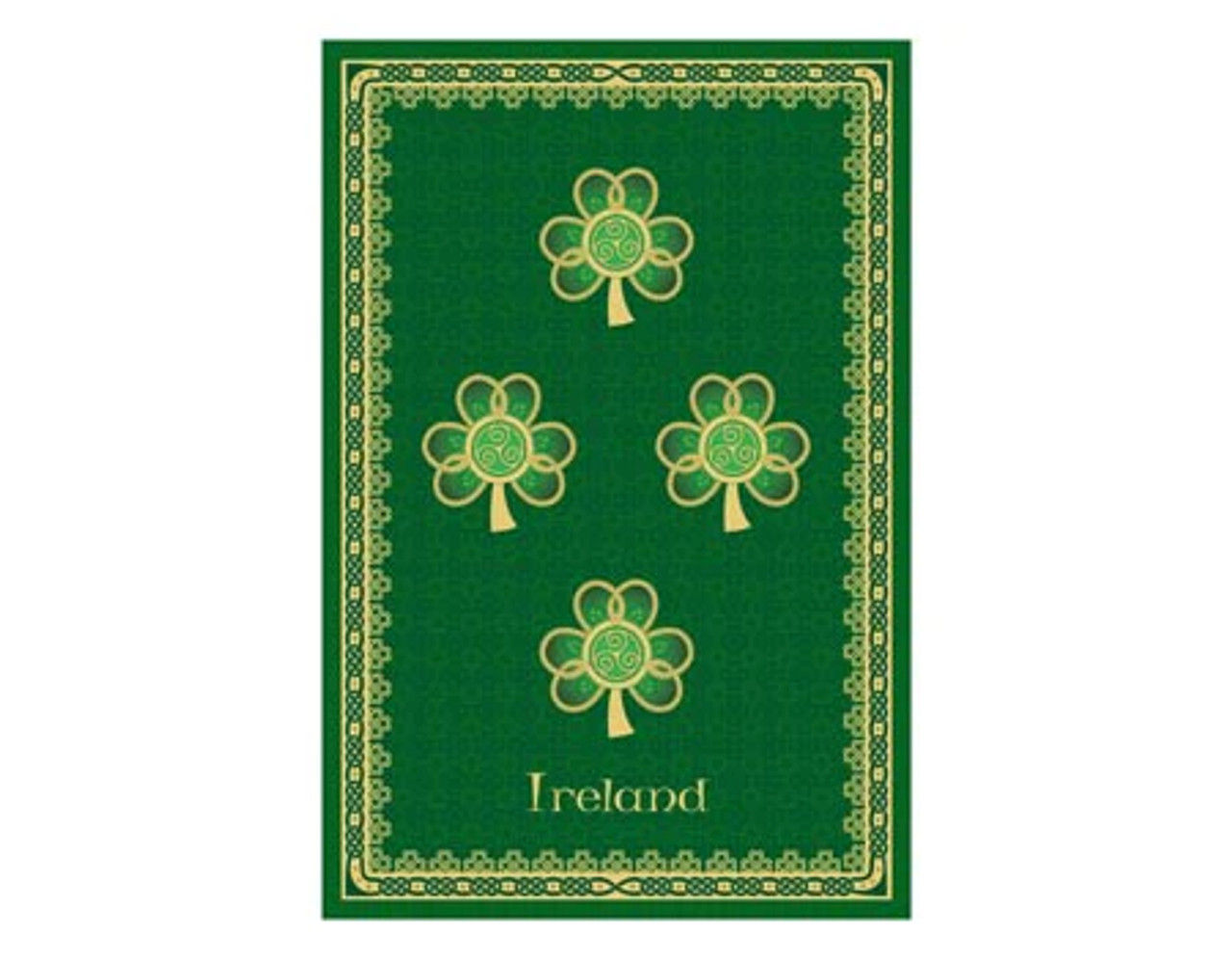 Shamrock Spiral Set of 2 Cotton Tea Towels