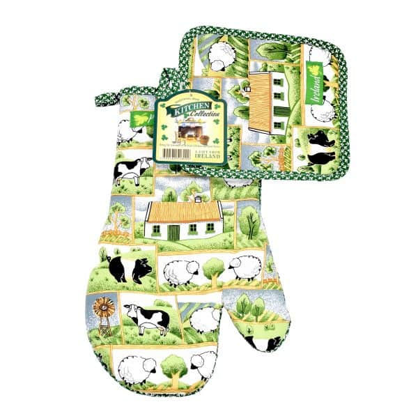 Countryside Oven Mitt & Pot Holder