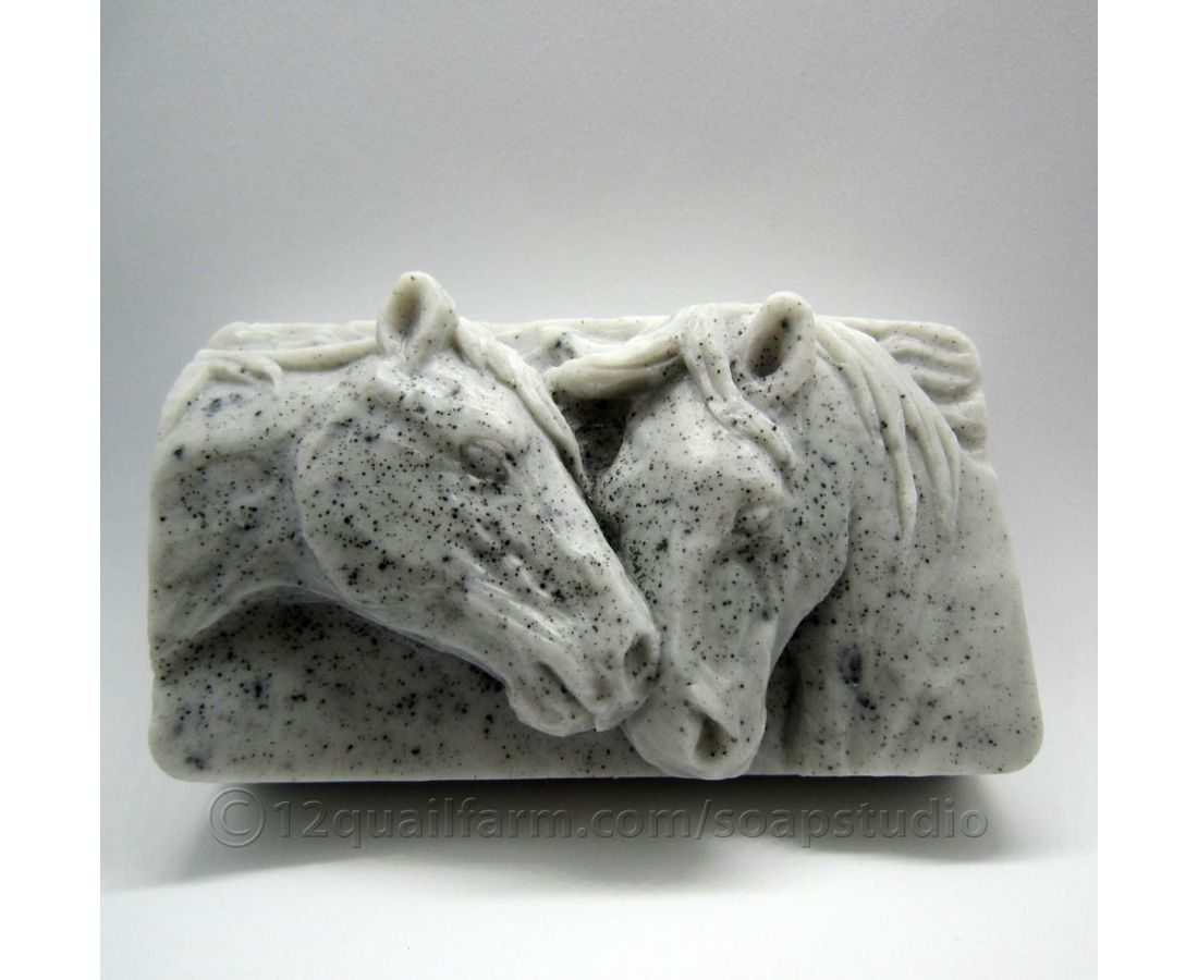 Connemara Pony Soap (Grey) Front View