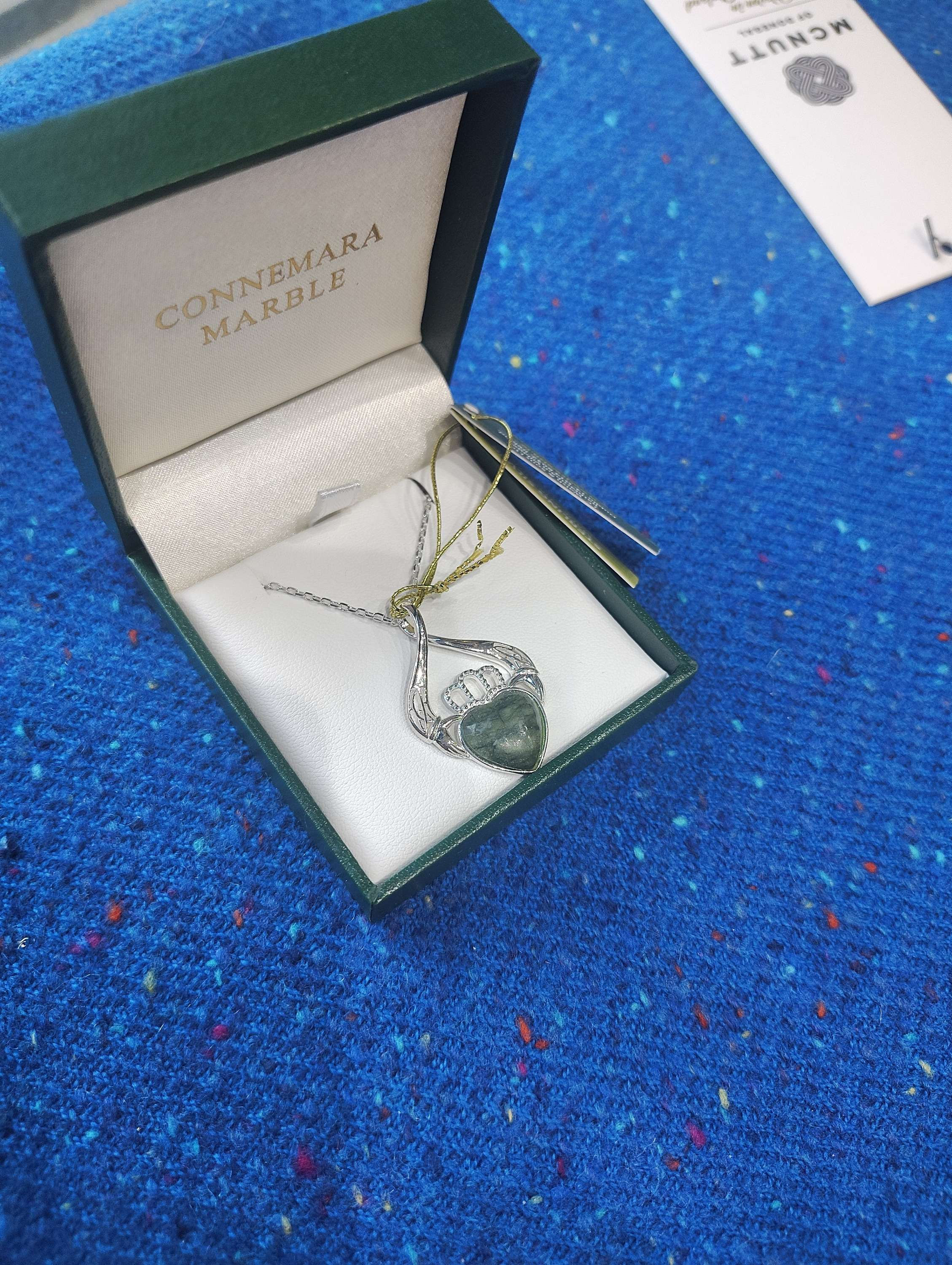 Claddagh Silver Pendant 