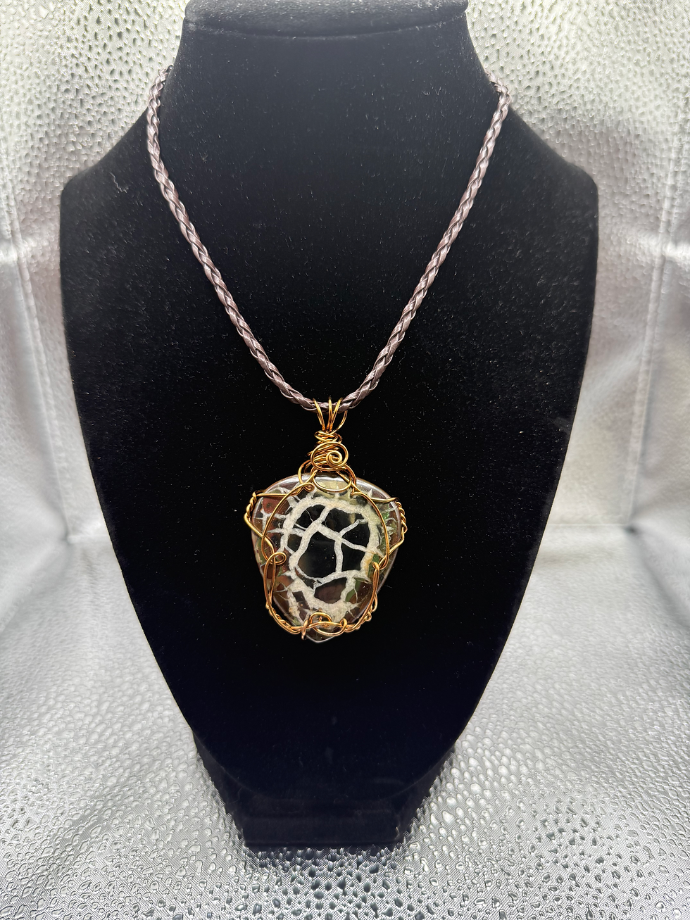 Thumbnail: Septarian Nodule Pendant
