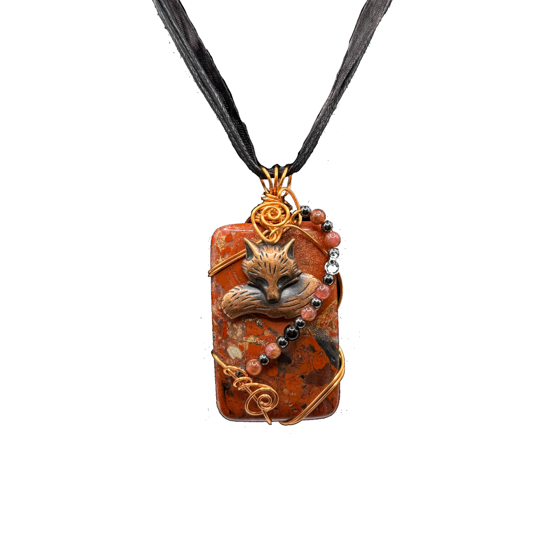 Brecciated Jasper Fox