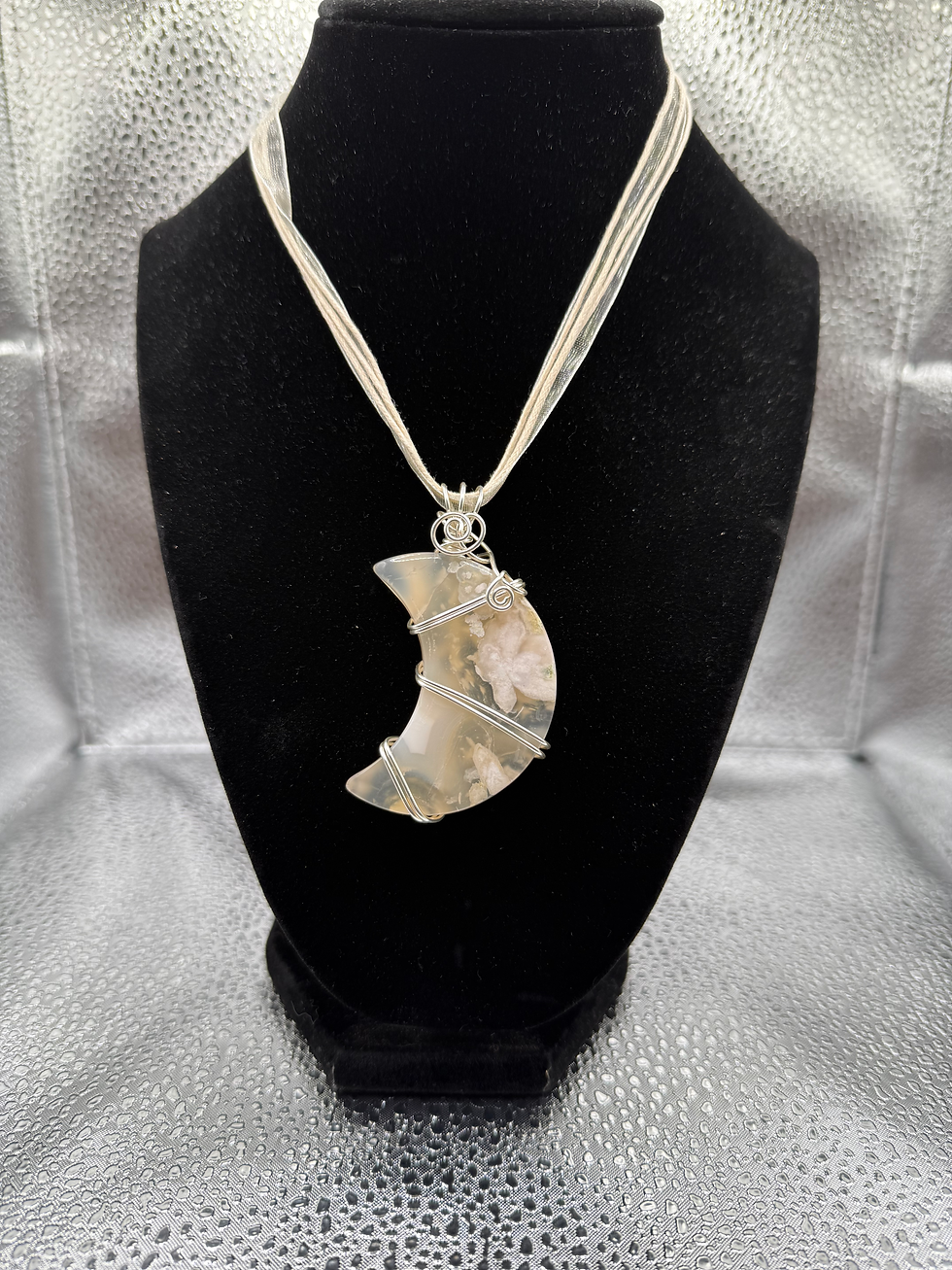 Thumbnail: Flower Agate Moon
