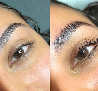 Estilo de maquillaje moderno para sesión de fotos