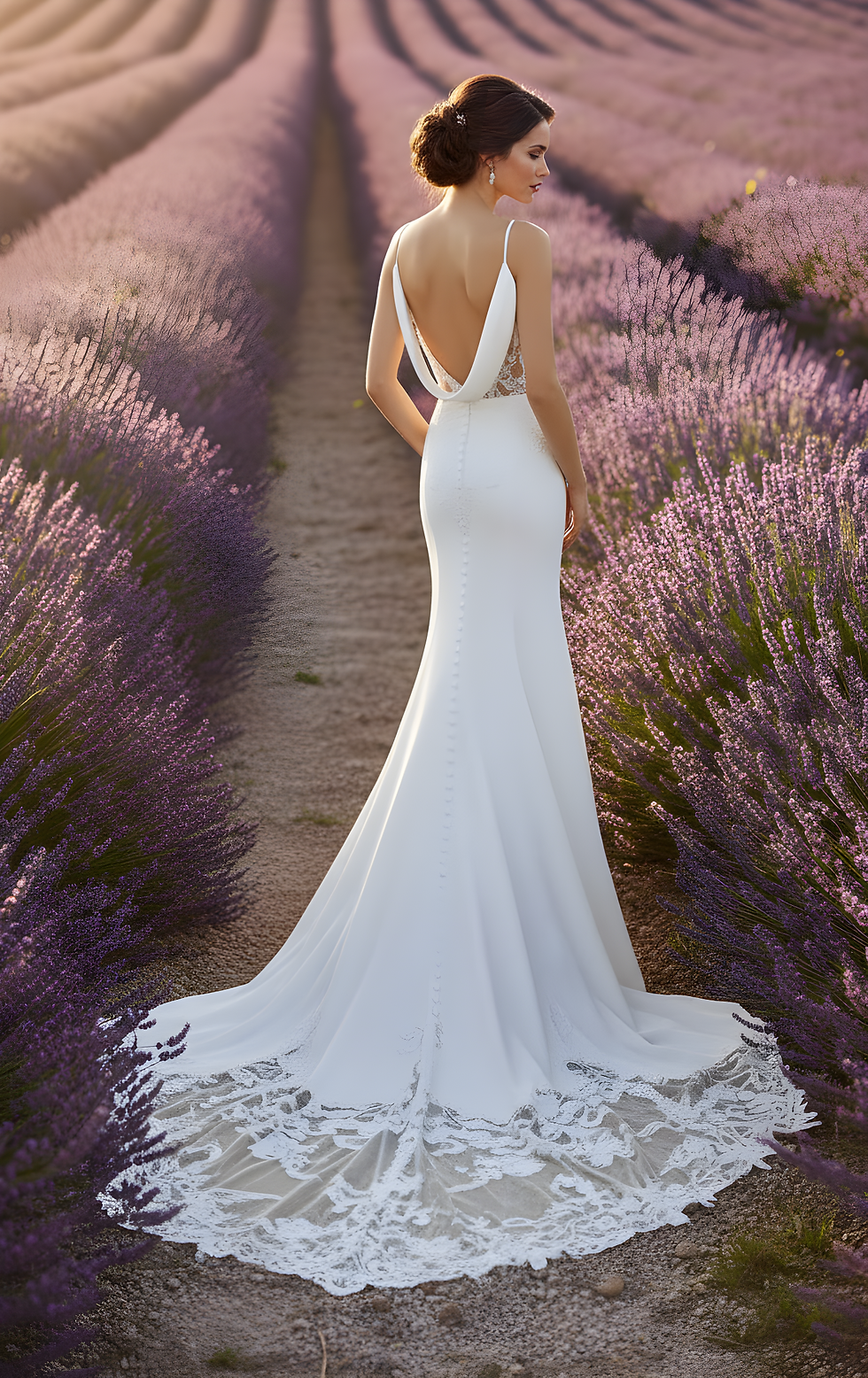 Miniature : robe de mariée sirène dentelle 2027