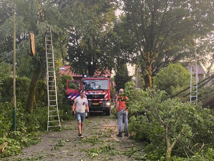 Leersum: natuurgeweld in een paar minuten
