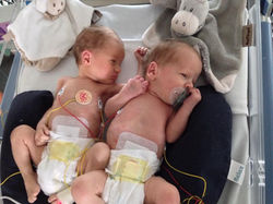 Het eerste moment met je tweeling