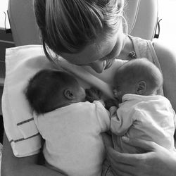 Het eerste moment met je tweeling