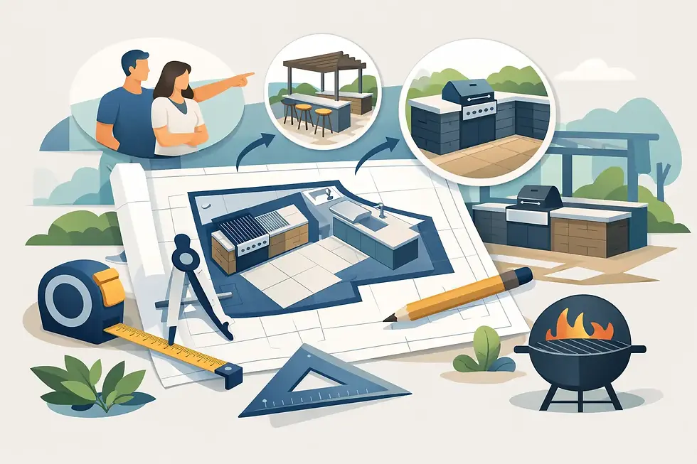 How to Plan Outdoor Kitchen Layout Right