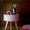 Miniature : Coussin Rose, Coton