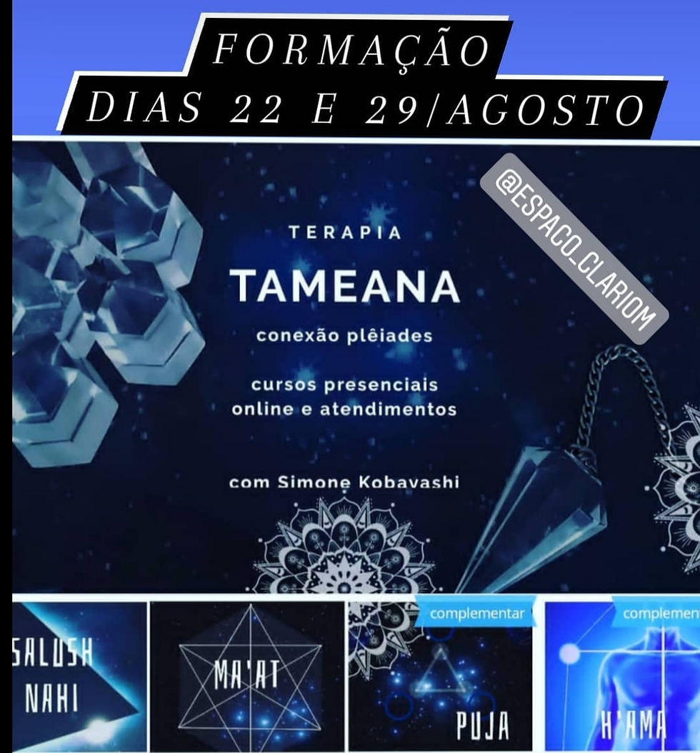Terapia Tameana - Conexão Plêiades
