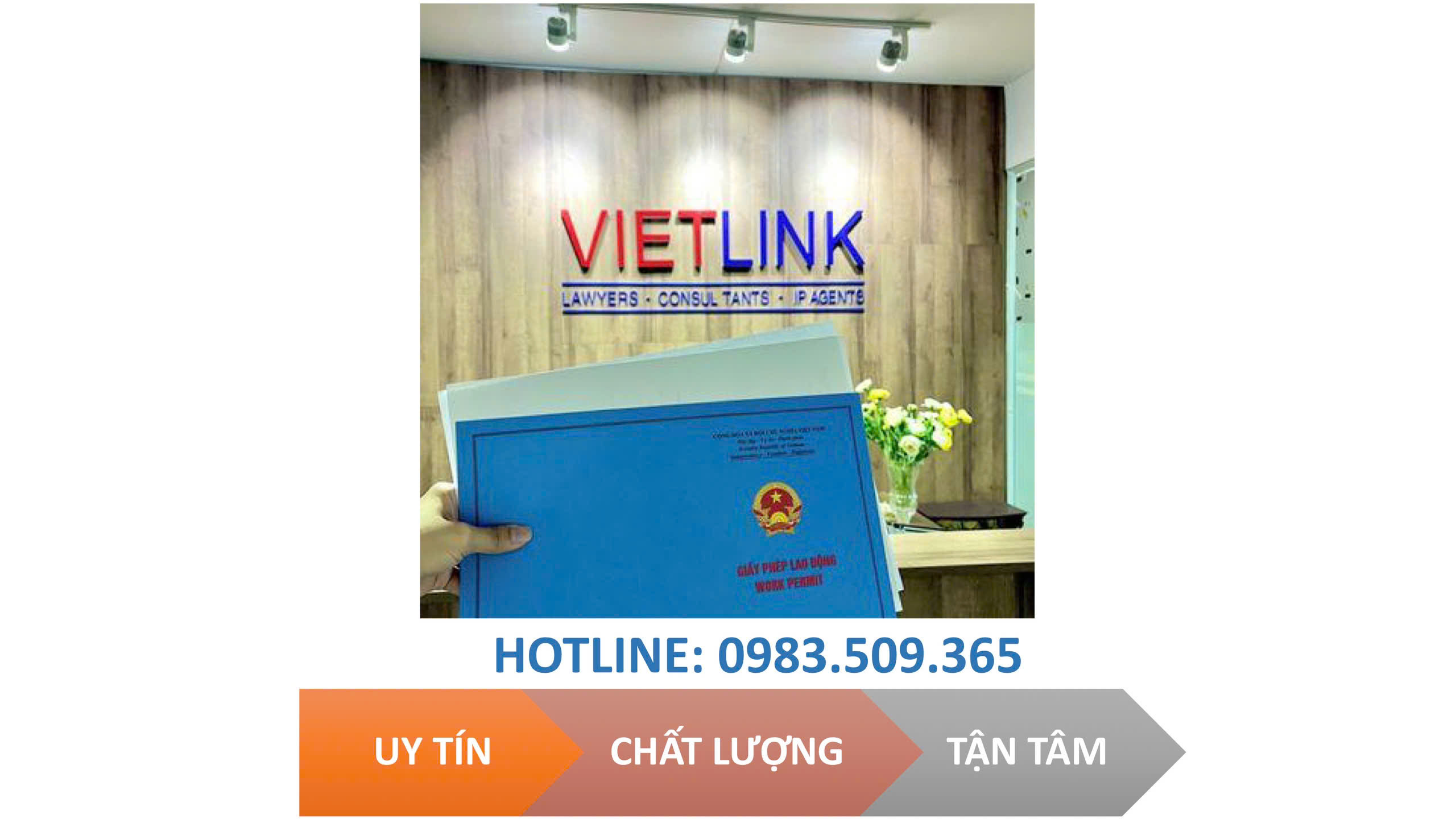 Dịch vụ cấp giấy phép lao động cho người nước ngoài tại Luật VietLink
