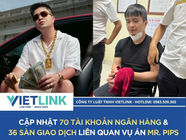 Cập Nhật Danh Sách 36 Sàn Giao Dịch Và 70 Tài Khoản Ngân Hàng Liên Quan Đến Vụ Án “Mr Pips” Phó Đức Nam