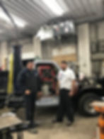 Working together in this truck