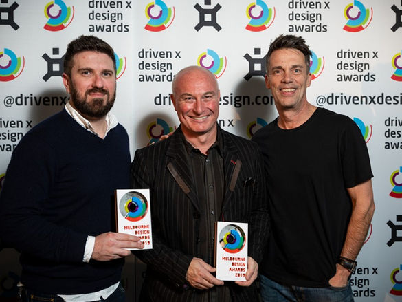 Whippet win Gold and Silver at the Melbourne Design Awards.