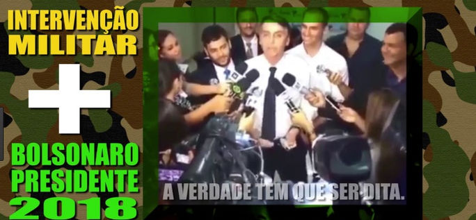Intervenção Militar #SOSFFAA + @jairbolsonaro #Bolsonaro2018 = #LulaNaCadeia e todos corruptos #Lava
