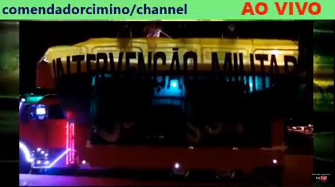 Manifestação #IntervençãoMilitar AO VIVO