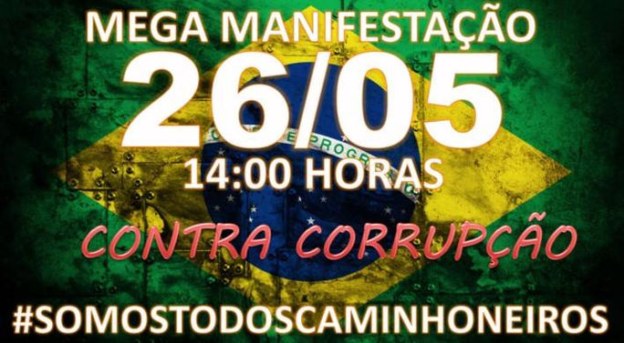 Vem Pra #grevedoscaminhoeiros Já!