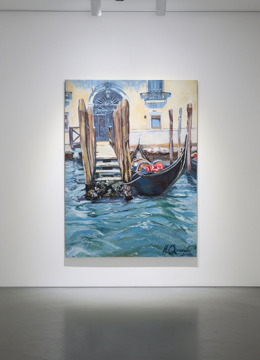 Venice Original Acrylic painting on canvas (80x60 cm)