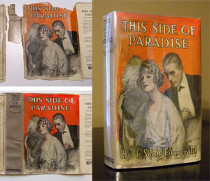 This Side of Paradise, Fitzgerald Dust Jacket Restoration