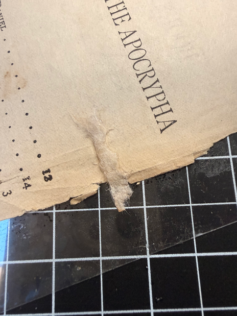 Paper Restoration