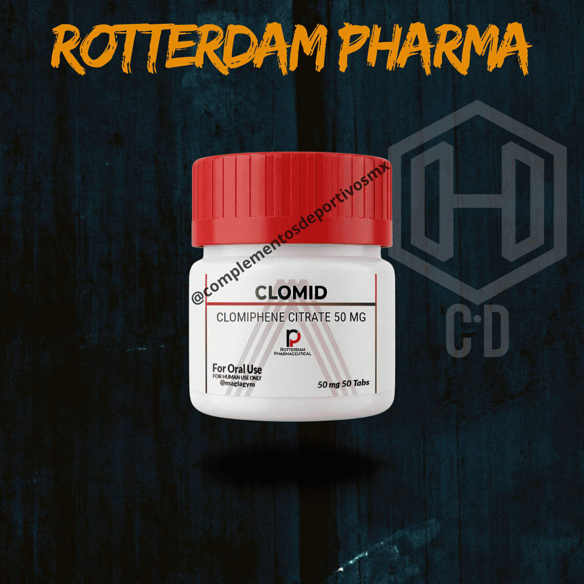 Clomifeno Rotterdam Pharma 50 Mg