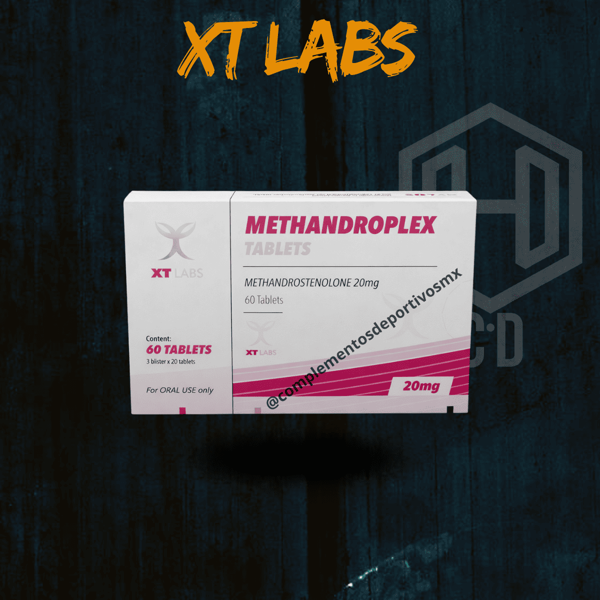Dianabol XT Labs Methandroplex 20 Mg