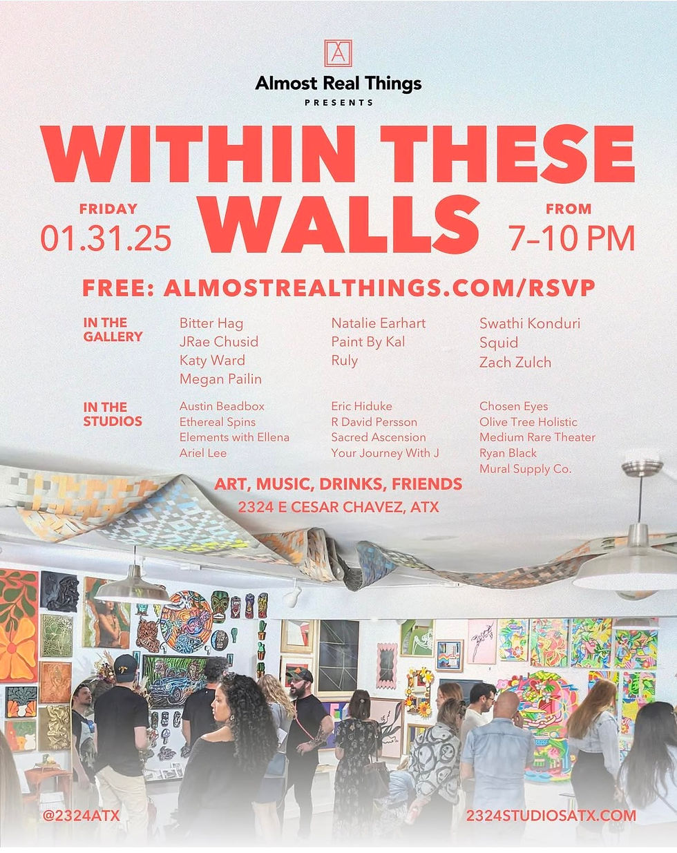 Within These Walls - Art, Music, Drinks, Friends