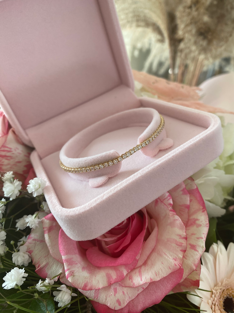 Thumbnail: 3ct Total Diamond Tennis Bracelet